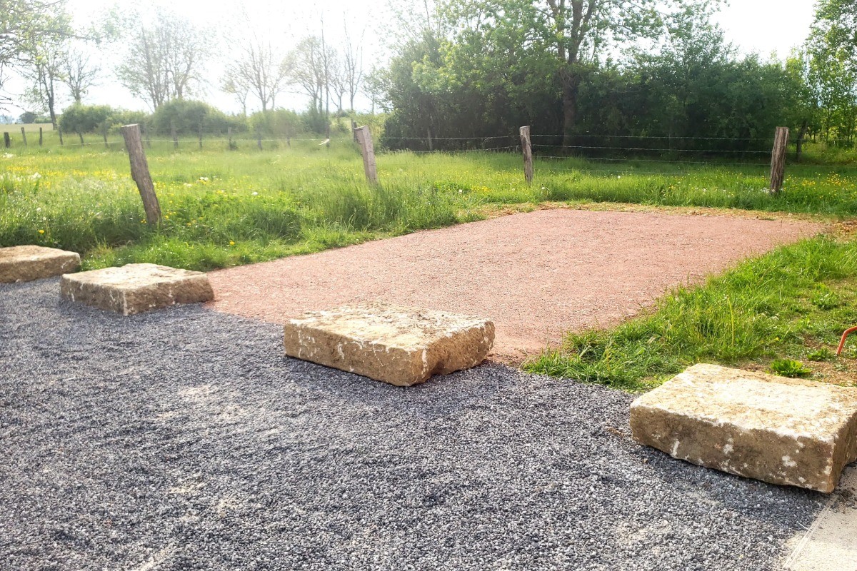 Terrain de boules / jeux - La Halte