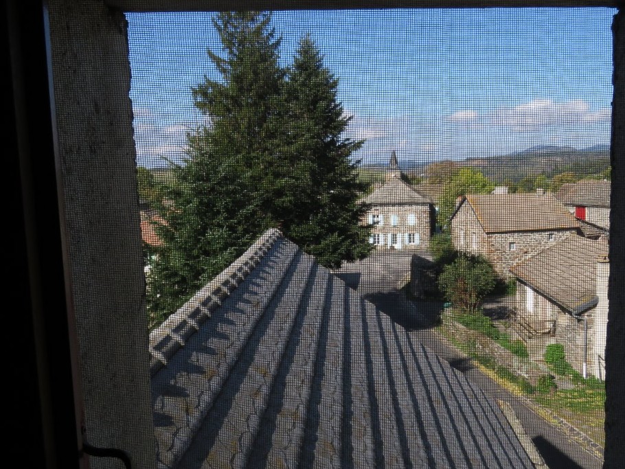 Vue de la chambre sur le village