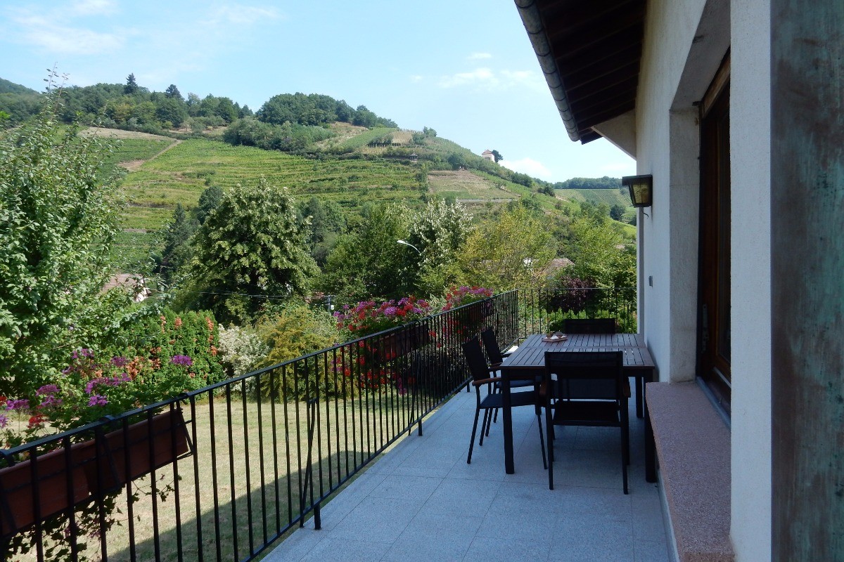 TERRASSE AVEC SALON DE JARDIN