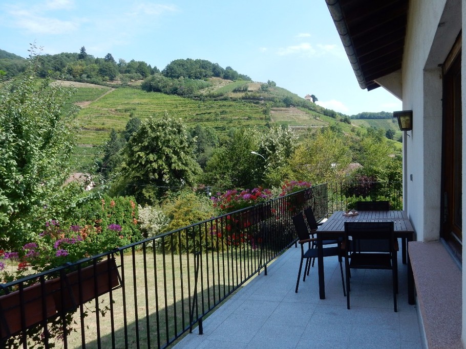 TERRASSE AVEC SALON DE JARDIN