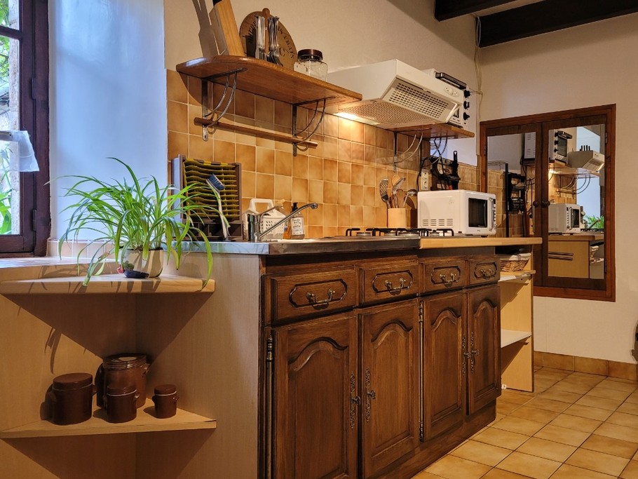 Charline - living room dining room kitchen DRC