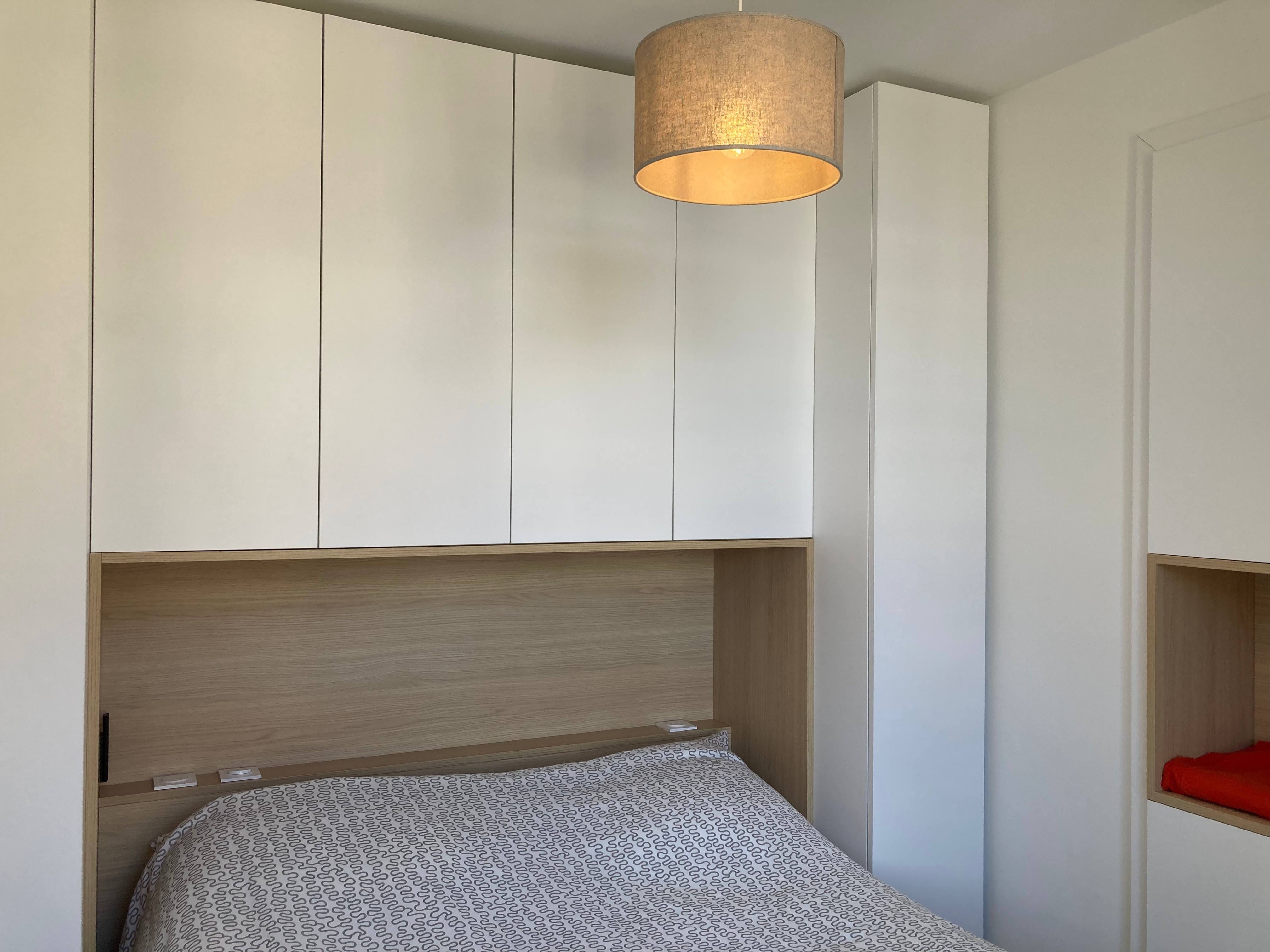Chambre double avec rangements