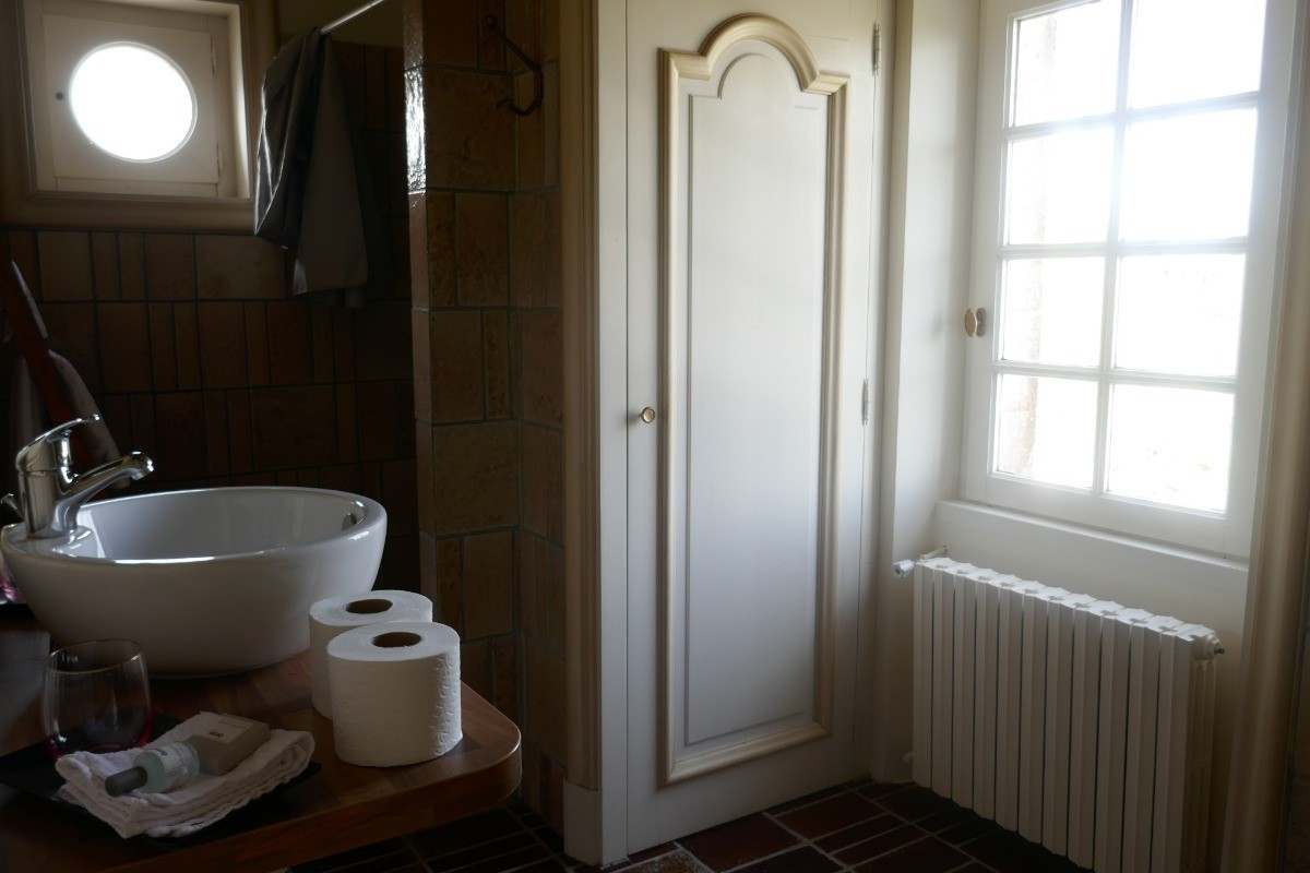 La salle d'eau privative