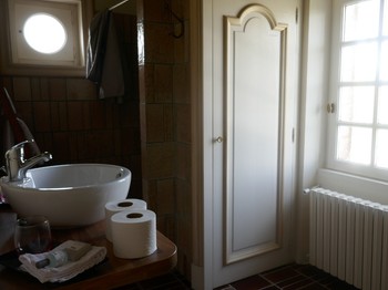 La salle d'eau privative