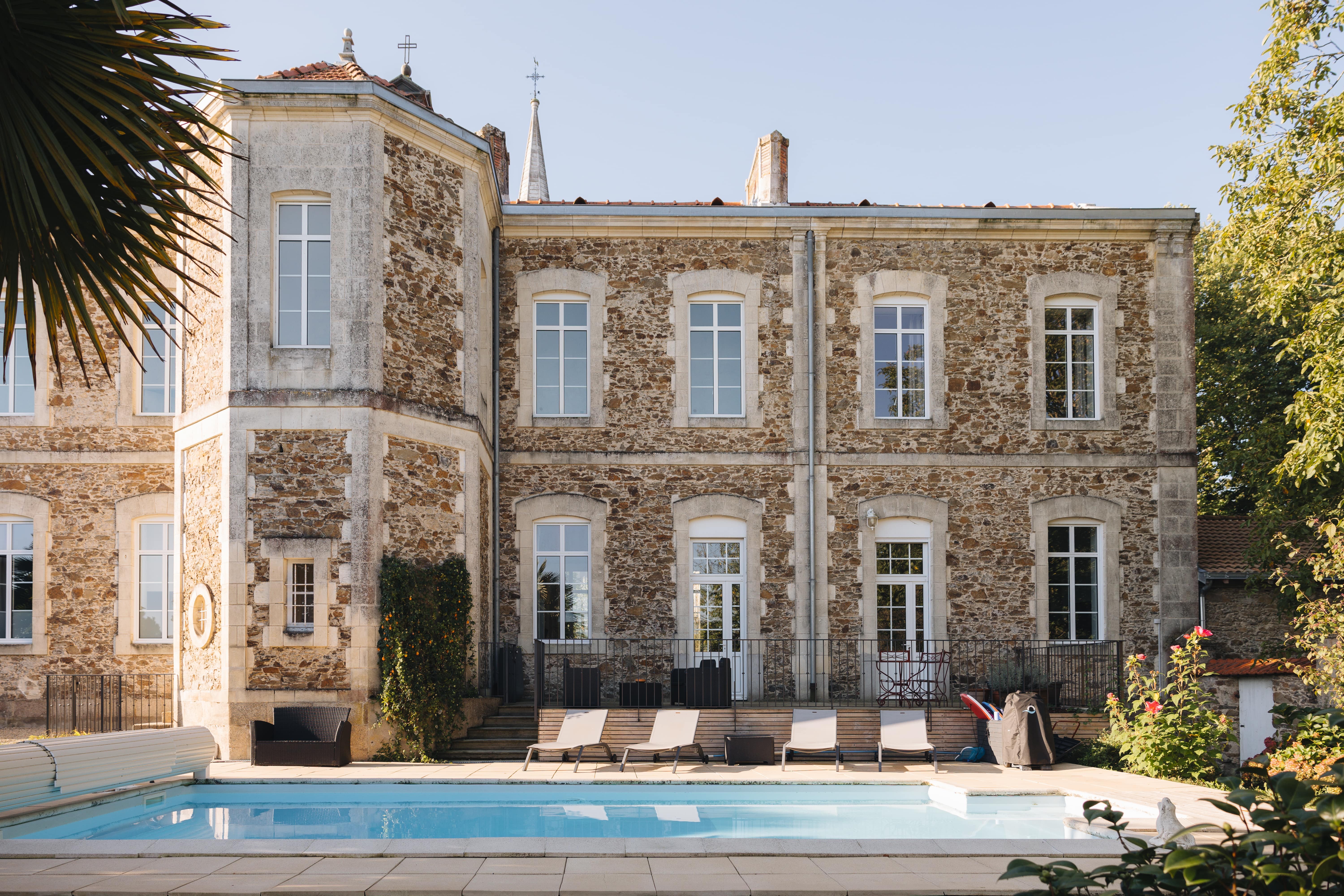 Piscine partagée