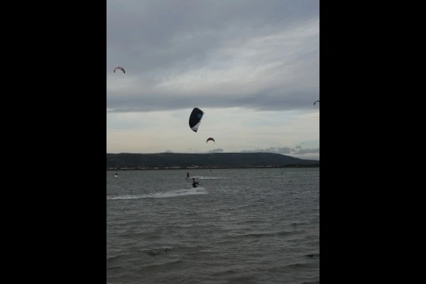 kite surf sur etangs