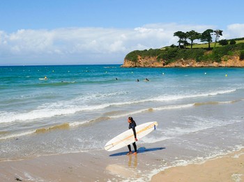 Rice beach in Douarnnenez