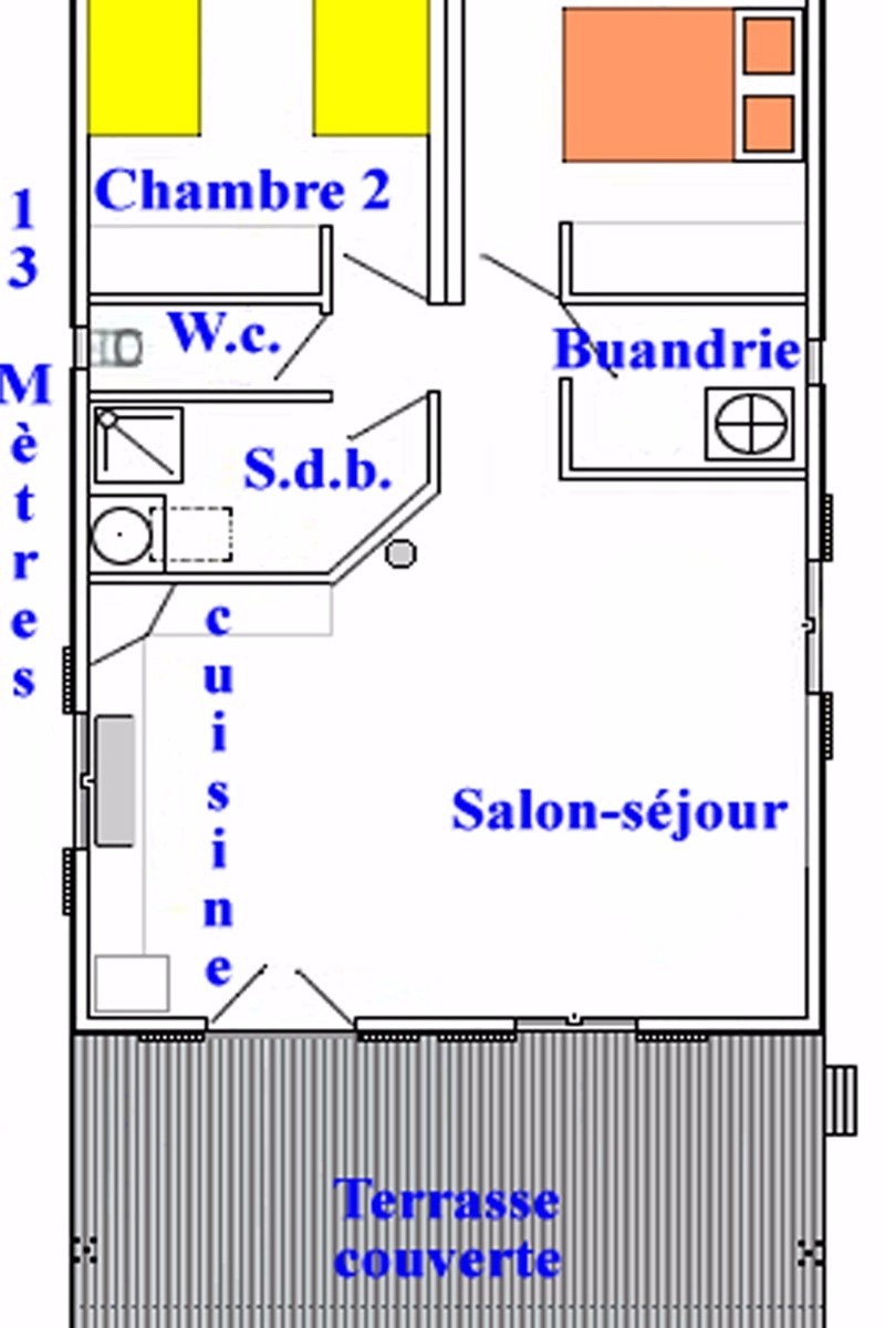 Plan du chalet