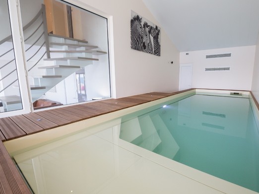 Espace piscine (30°C) et spa (36°C) toute l'année