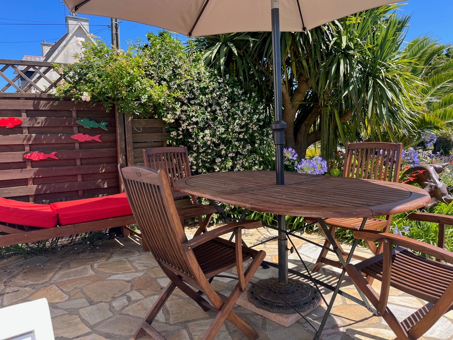 terrasse ensoleillée et sans vis à vis