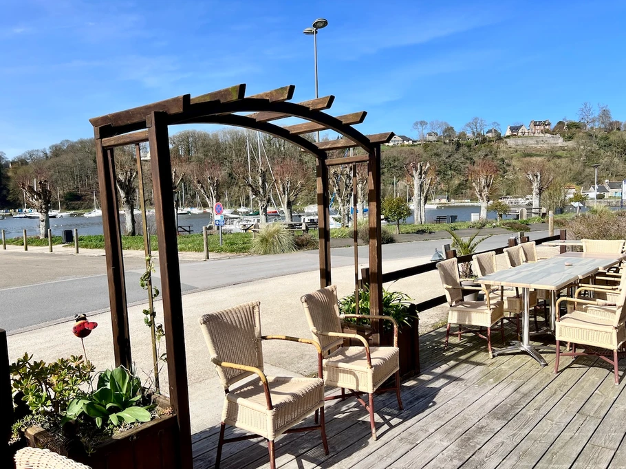 River view at local restaurant