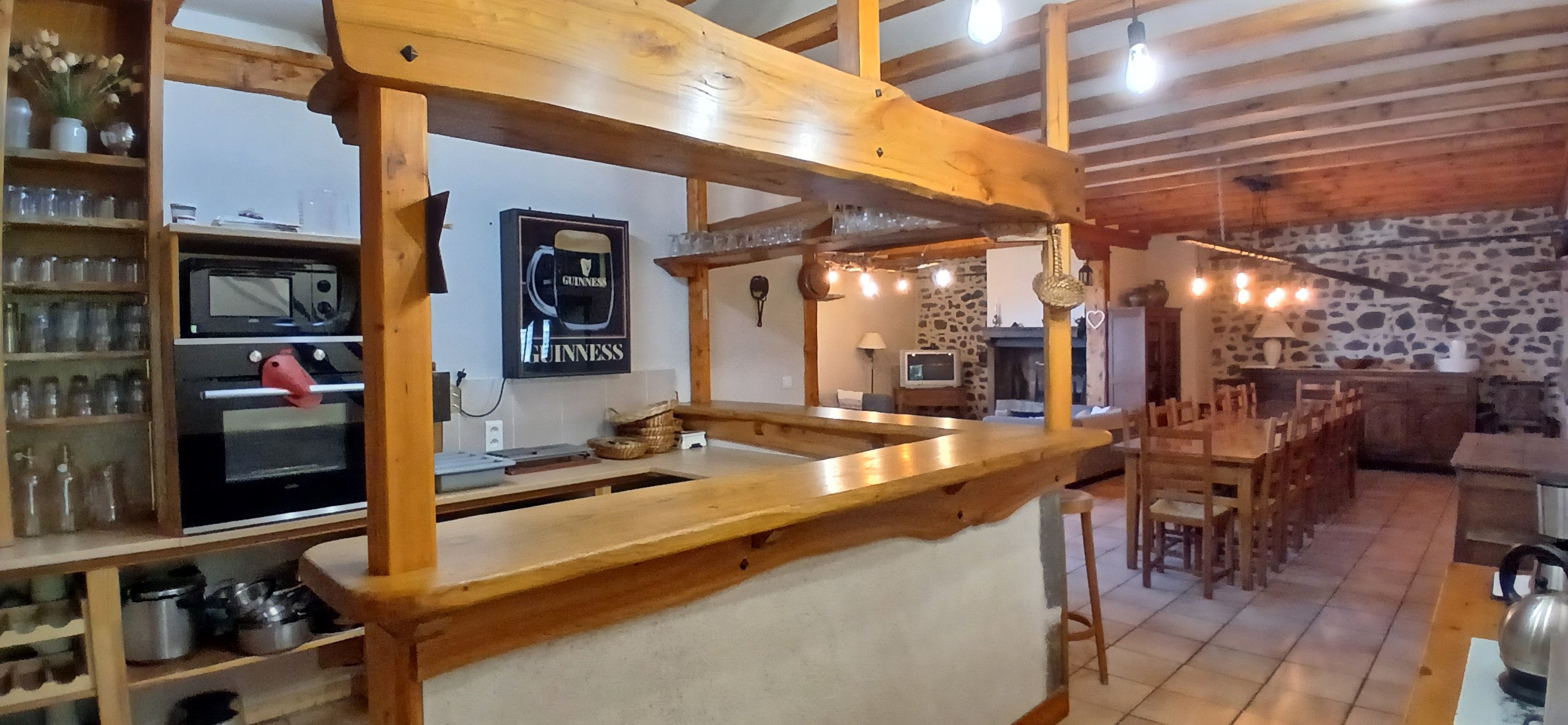 Gîte "Mont Carmel" : The kitchen
