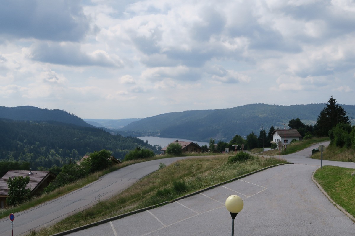 Vue depuis la Résidence-  Appartement au pied des pistes de ski, Gérardmer La Mauselaine