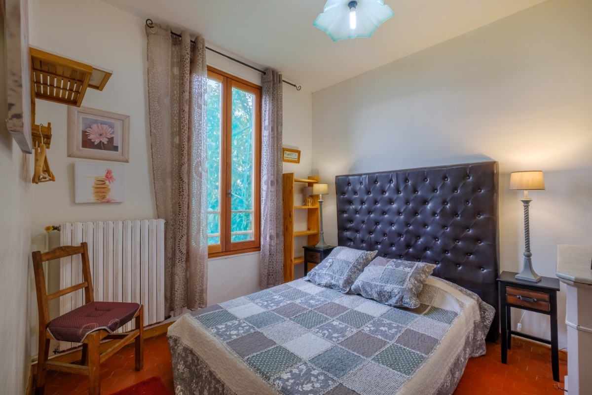 La 1ère chambre, gîte le Floriège à Vidauban (Provence, Var)