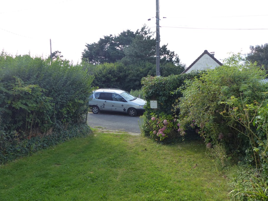 Parking devant la maison