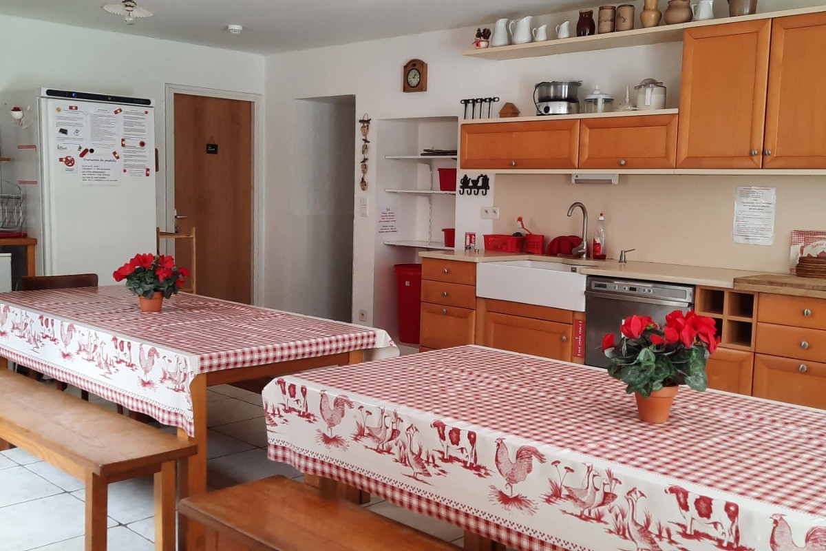 Gîte Moulin Piongo - Grande capacité et évènements mariages - Cuisine