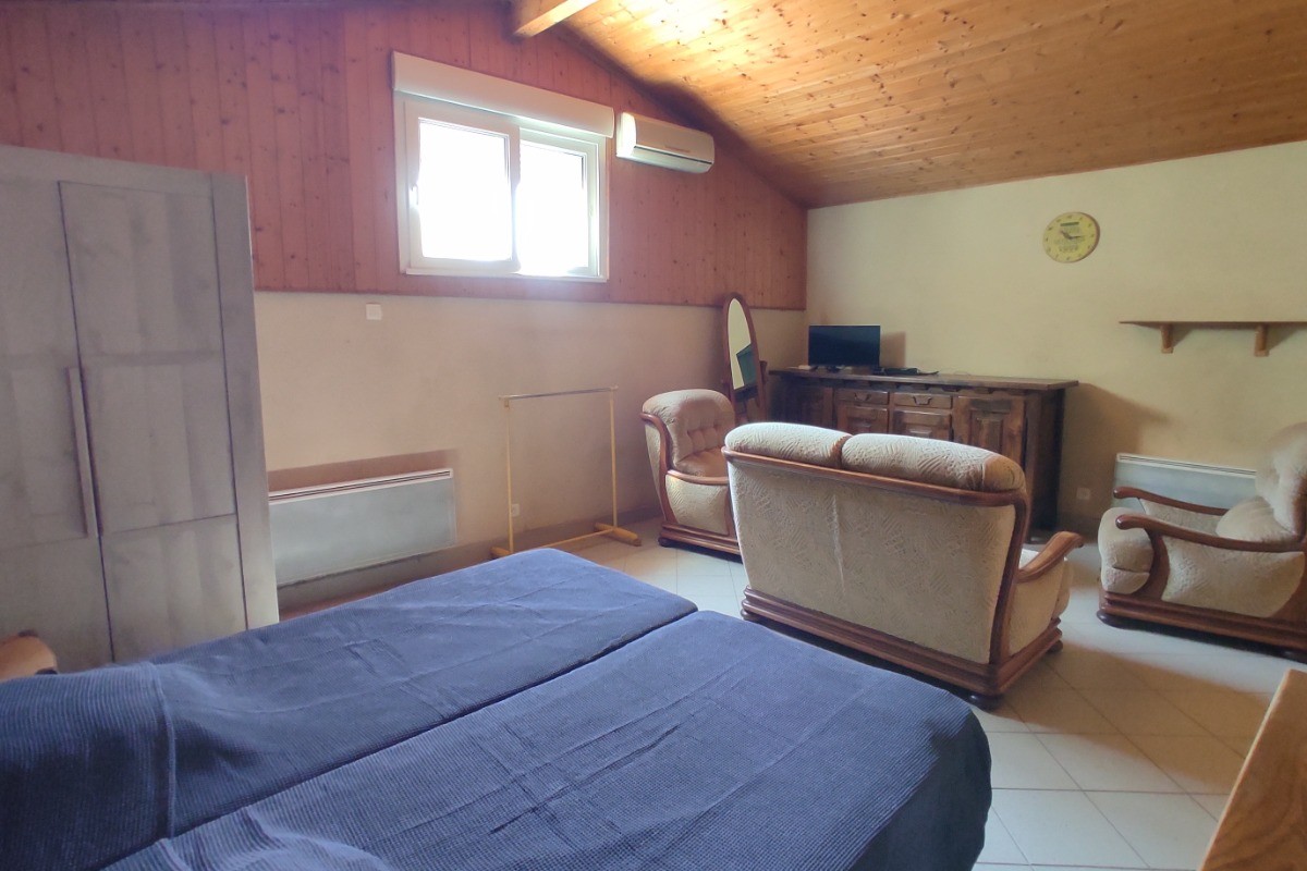 Gîte le Jardin - Chambre / Salon
