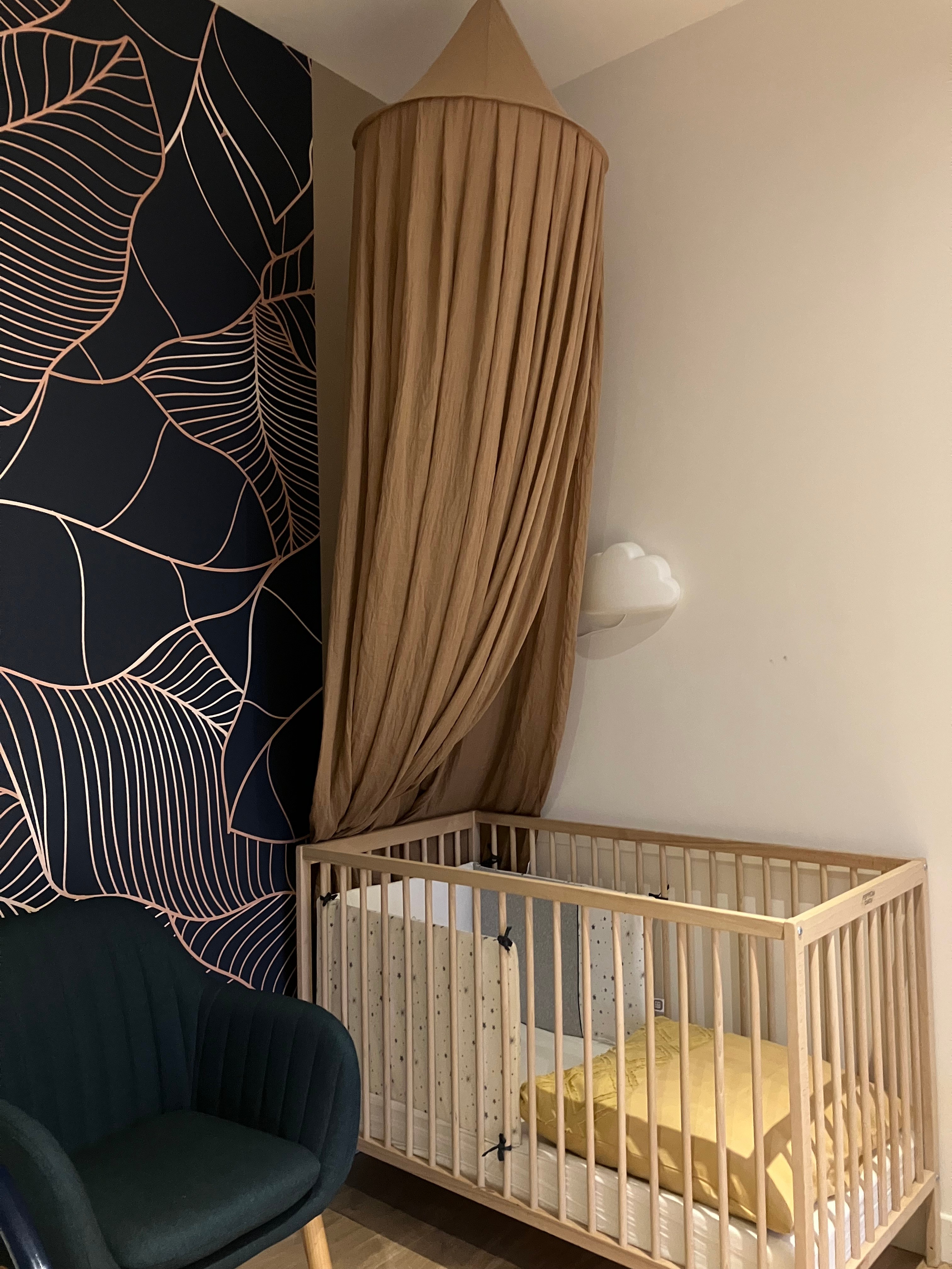 Chambre Bananiers coin bébé jour