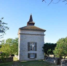 Exterior view of dovecote