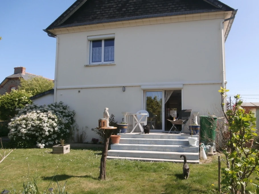 Location, Clévacances, Ploubalay, Beaussais sur Mer, jardin