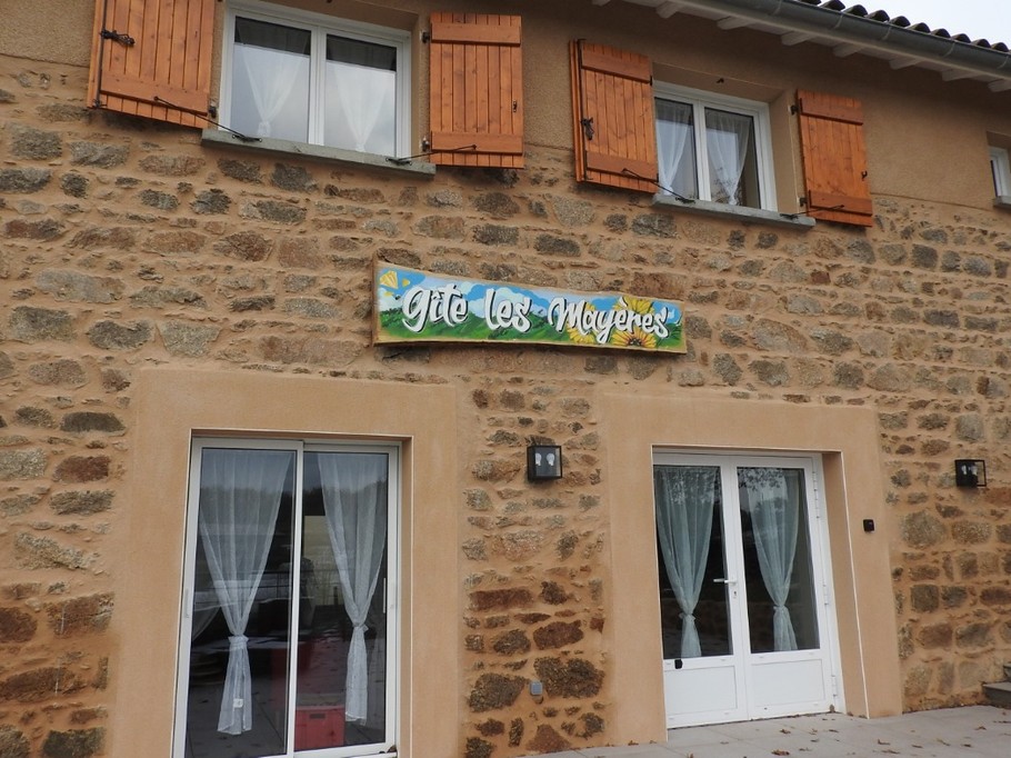 Entree gite Les Mayères Diamant  de groupe 12 Personnes