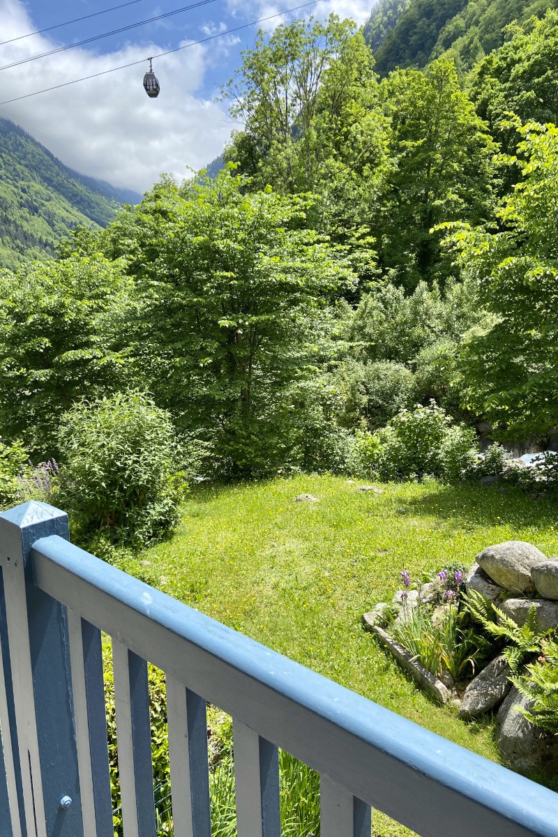 Une partie de la vue du balcon