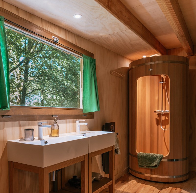 Salle d'eau - Cabane Céleste