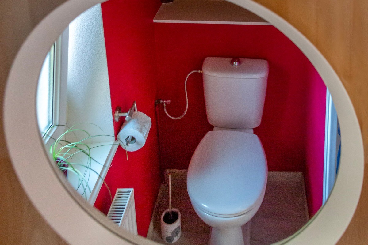 WC indépendant au rez-de-chaussée