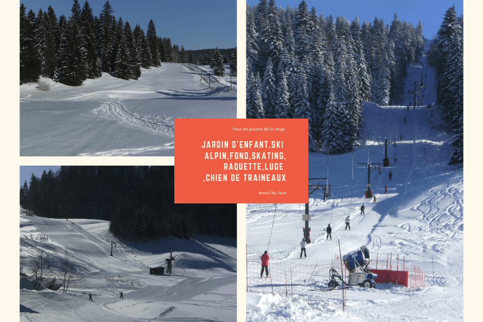 De nombreux domaines enneigés pour divers activités: ski,traineaux, raquettes,luge
