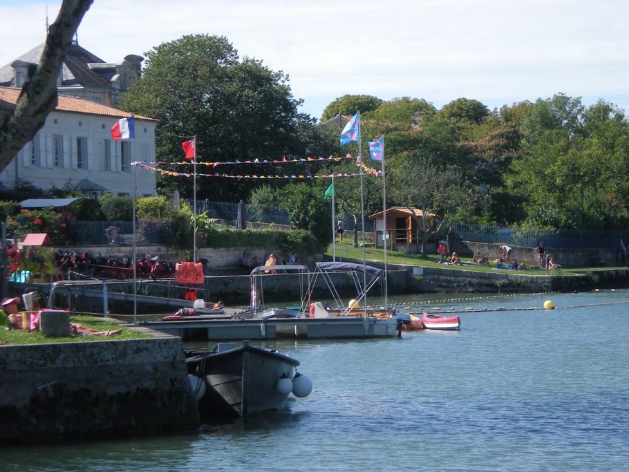 vue sur la baignade