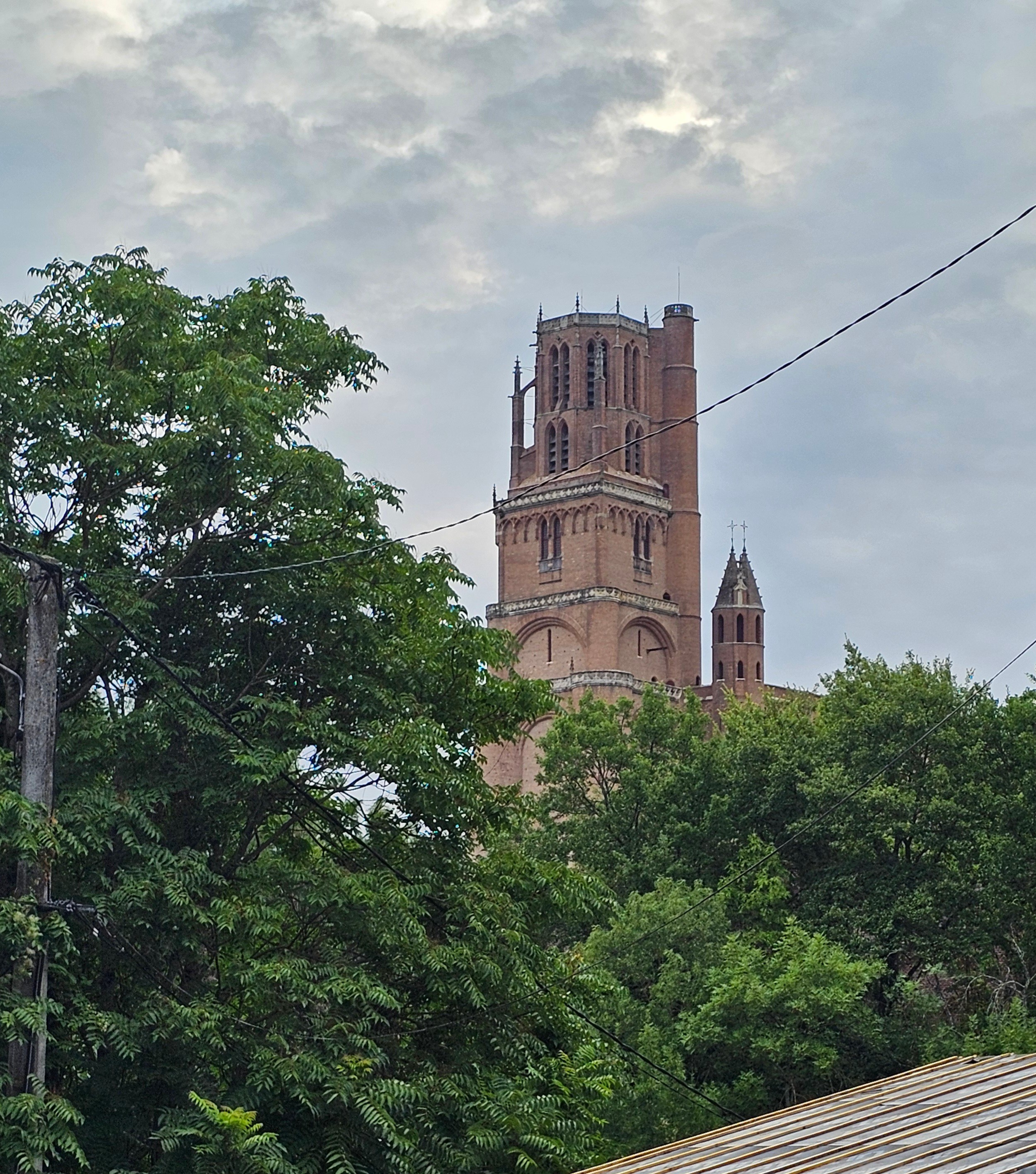 Gîte le Héron Bleu - Albi dans le Tarn en Occitanie - vue Cathédrale Sainte Cécile