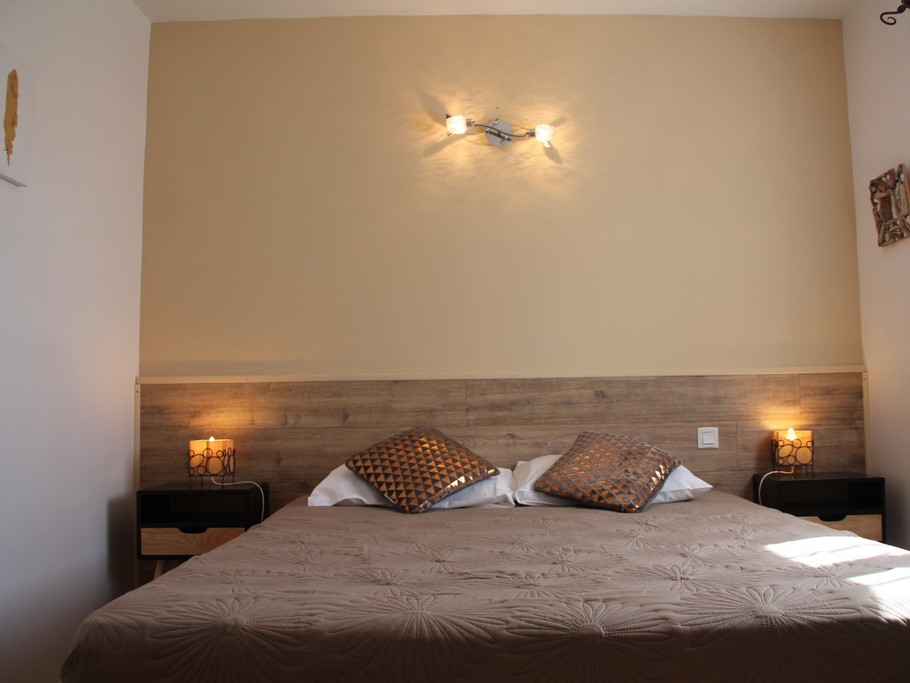 La chambre avec salle d'eau