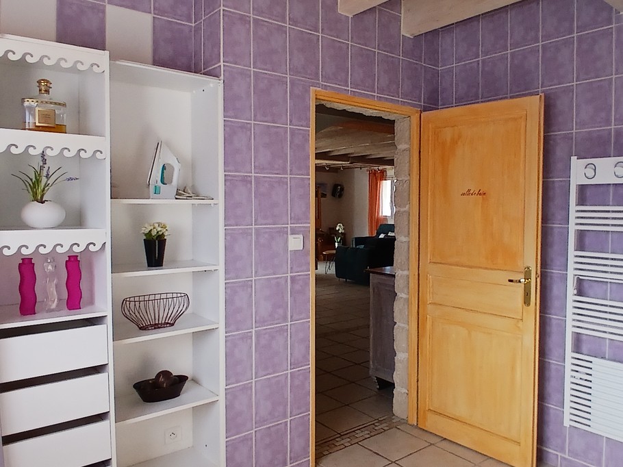 Gîte "Aupredubois", Saint Ours les Roches, Puy de Dôme, Salle d'eau