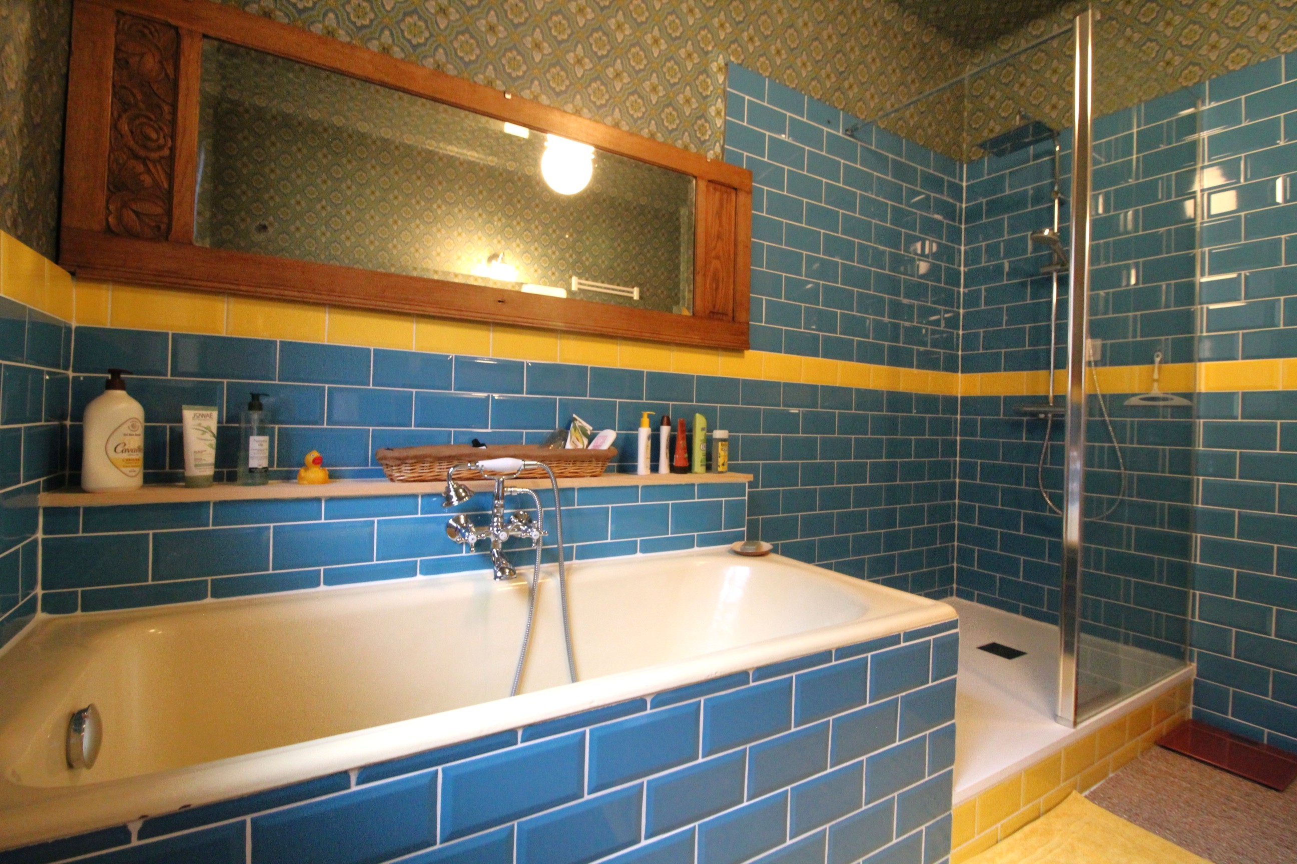 Salle de bain partagée - Chambre "La Lisière", la maison de Marie