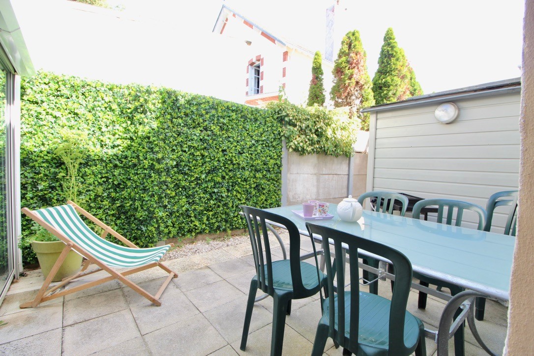 location week end - séjour à pornichet -
villa charlotte terrasse