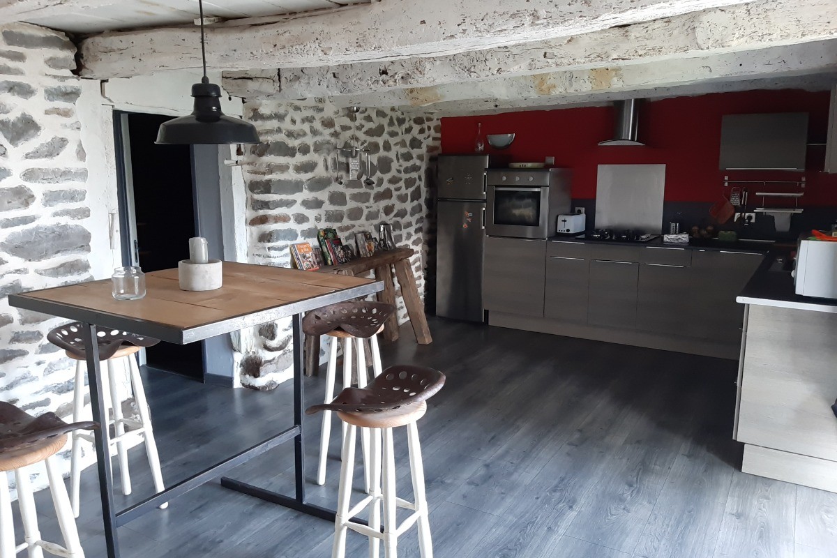 cuisine et coin bar