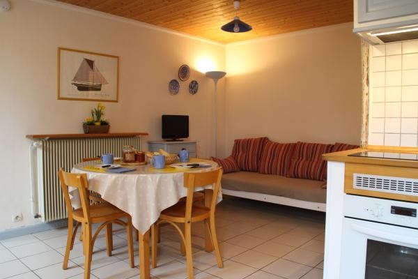 Coin salon / salle à manger, La Bernache pour 5 personnes, La Guillemette, Fouras, Charente maritime