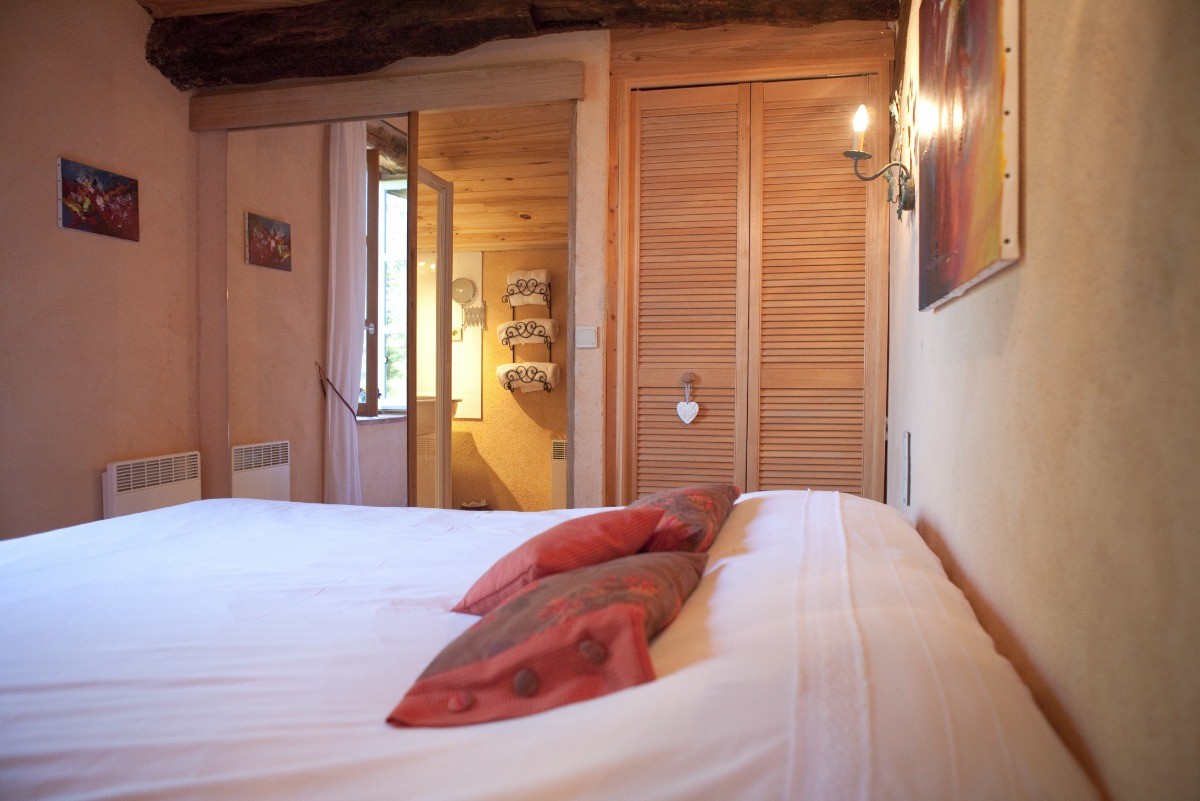 chambre Terre d'Argile - 2 personnes - VIRAC - Tarn