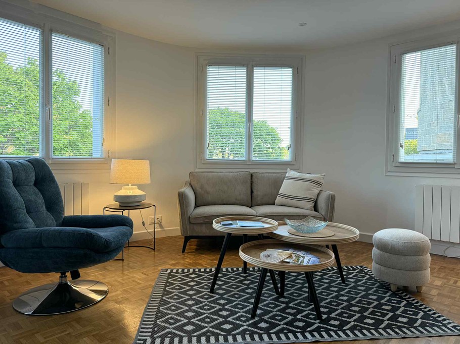 Location Ar baradoz Paimpol espace salon