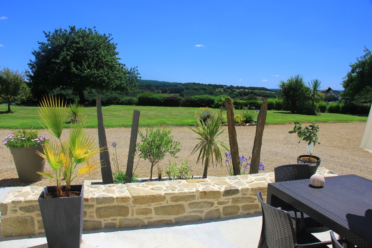 superbe vue sur la campagne