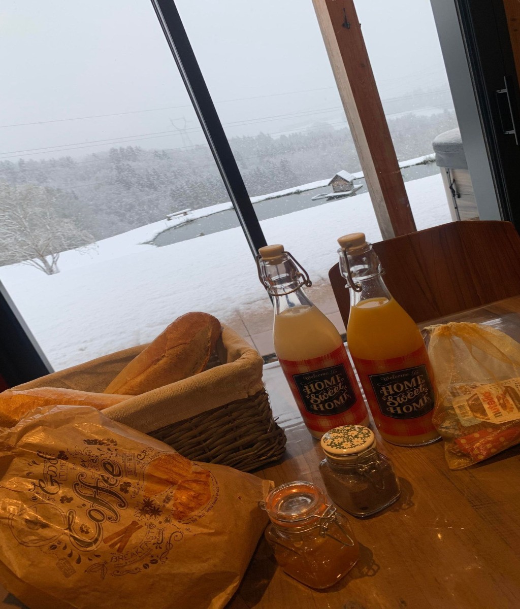 petit dejeuner - cerf - nature cottage vosges