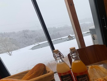 petit dejeuner - cerf - nature cottage vosges