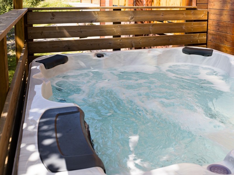 Spa extérieur - Chalet des Sources