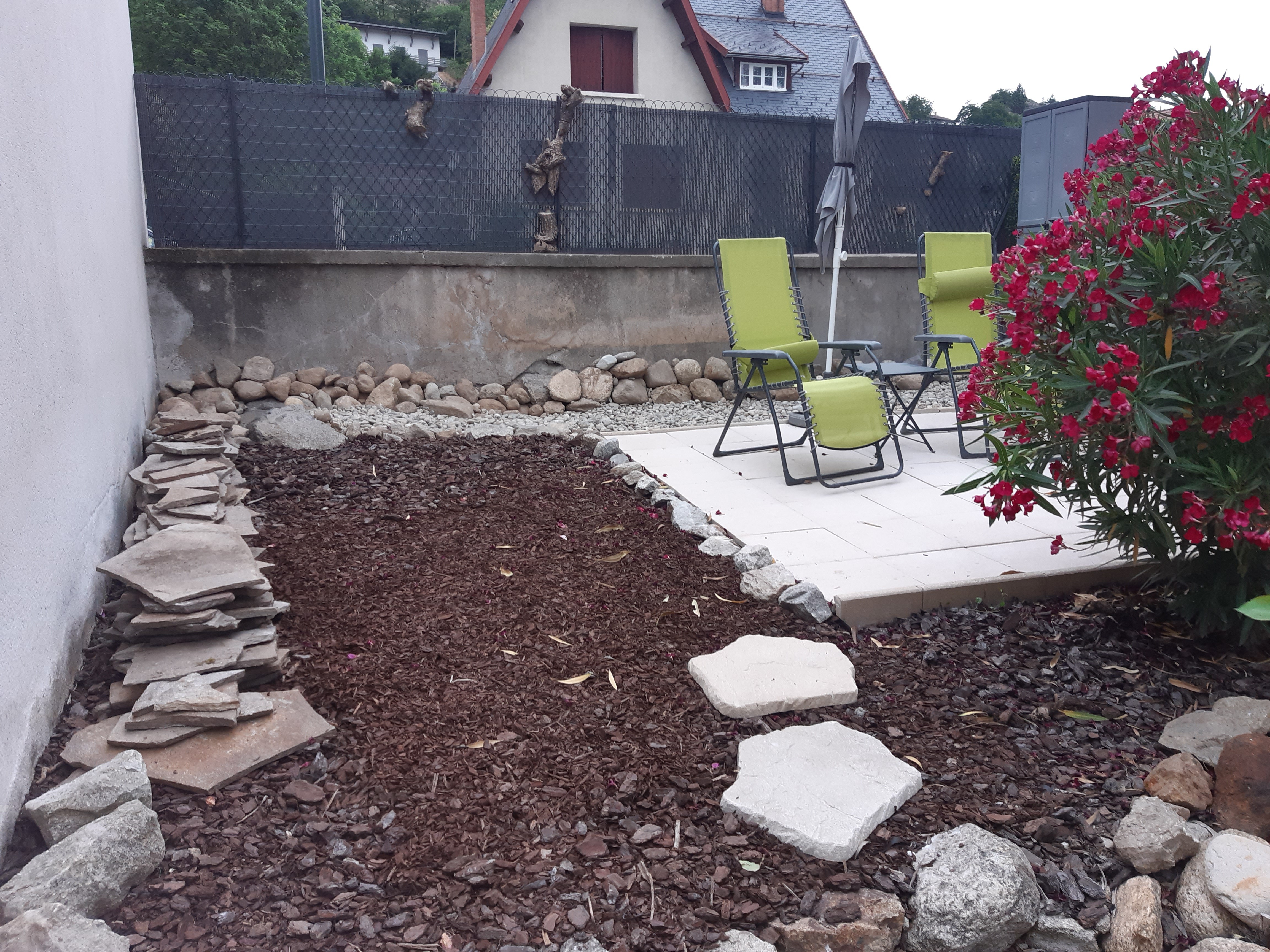 Le jardin du haut