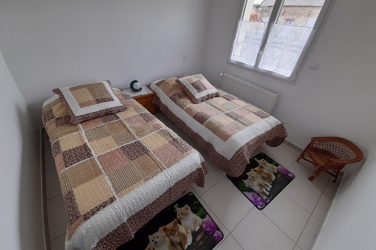 chambre lits simples