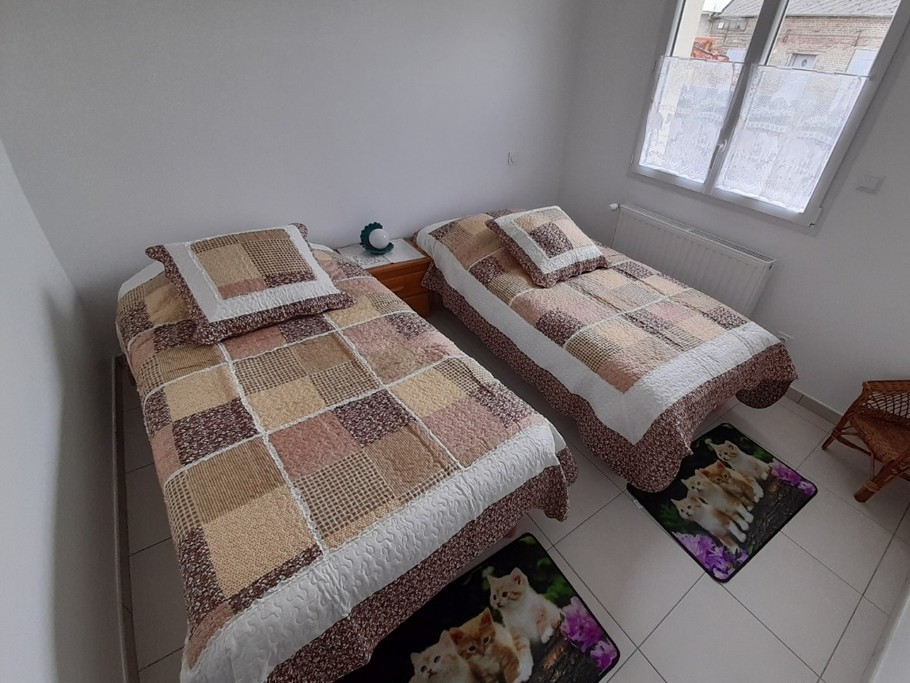 chambre lits simples