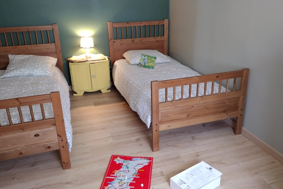 chambre 2 lits simples