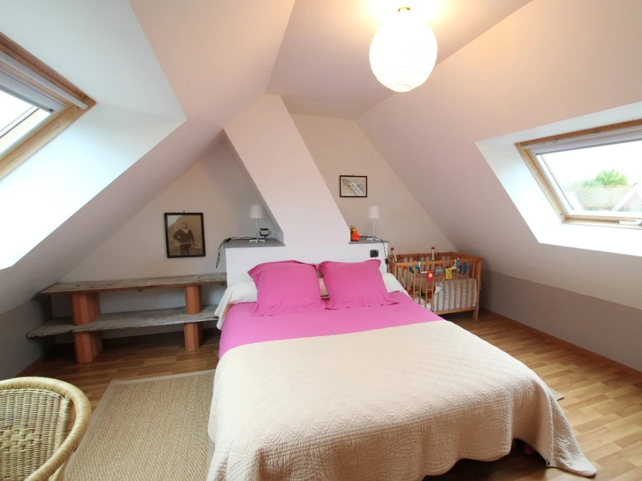 Chambre lit double