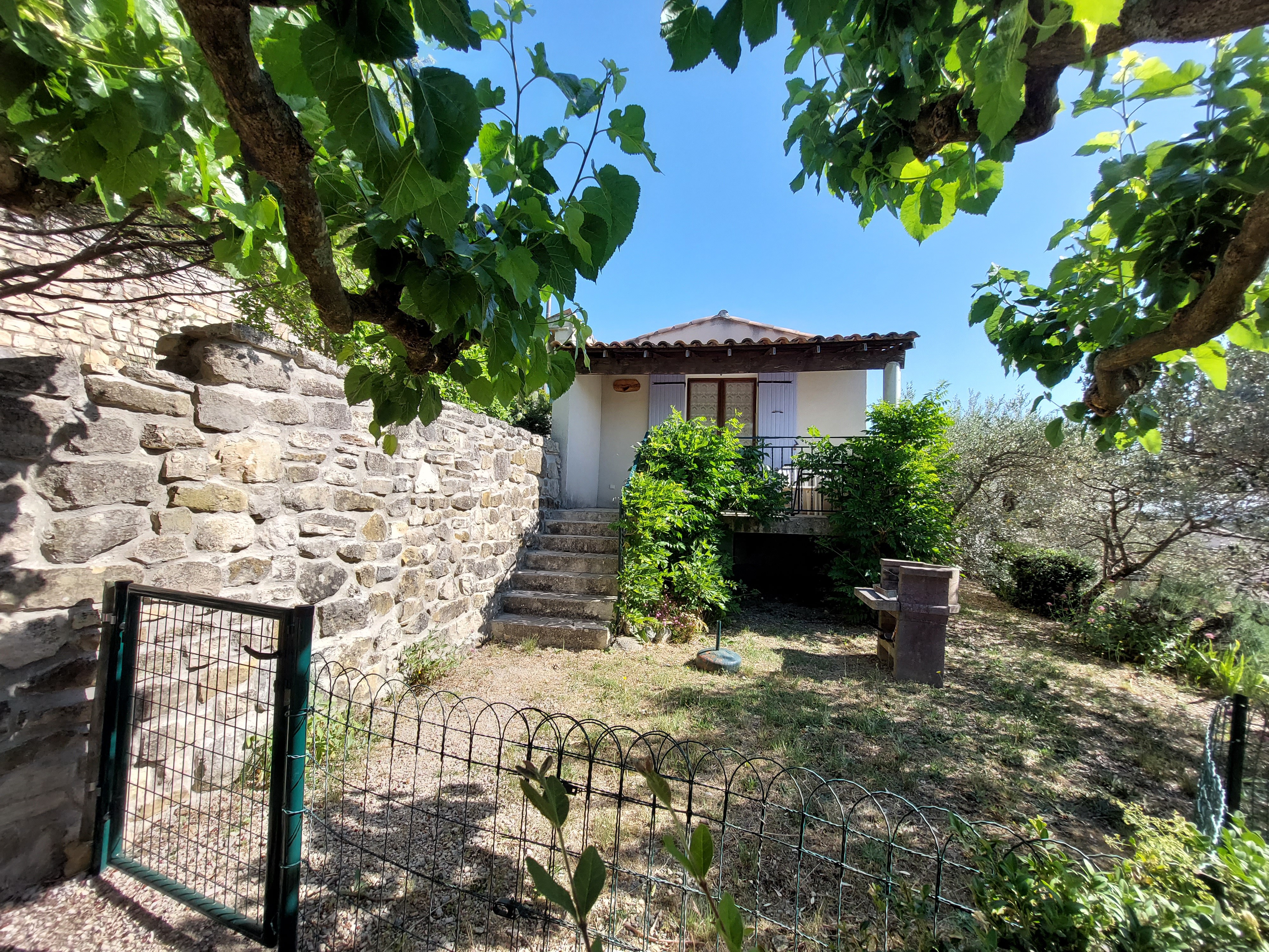 Jardin cloturé
