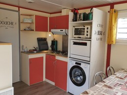 Fully equipped kitchen
Chalet Triskell de la Baie